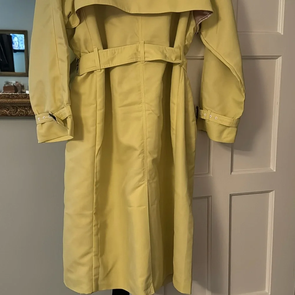 J.Crew Relaxed trench coat in lightweight shiny nylon CD420